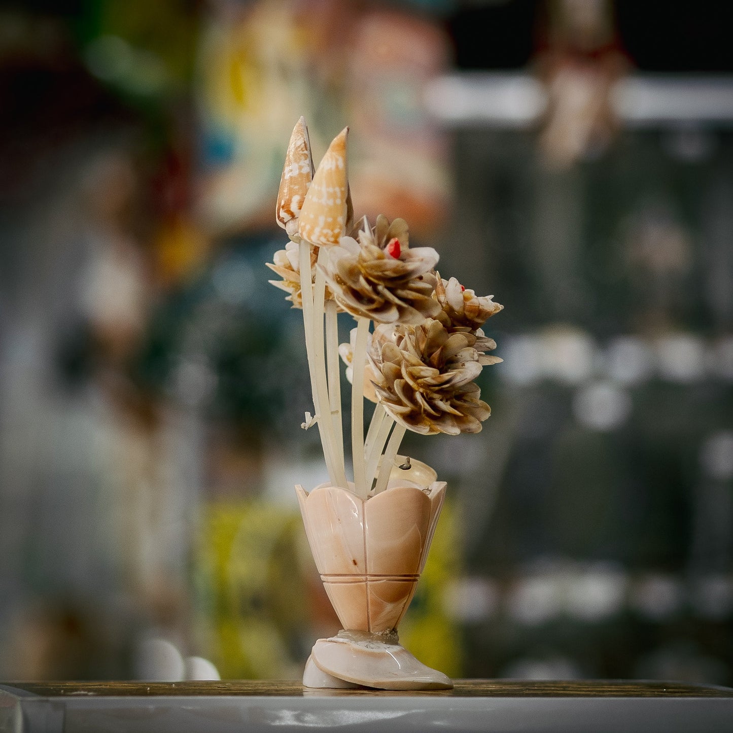 Flower Bouquet Seashell Masterpiece